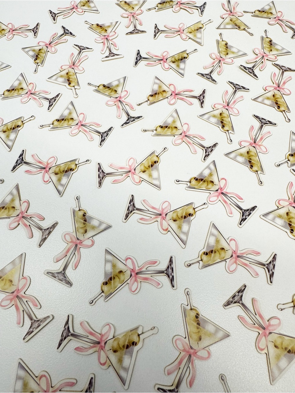 Dirty Martini Confetti | Martini Party Decorations | 100 Piece Cocktail Confetti